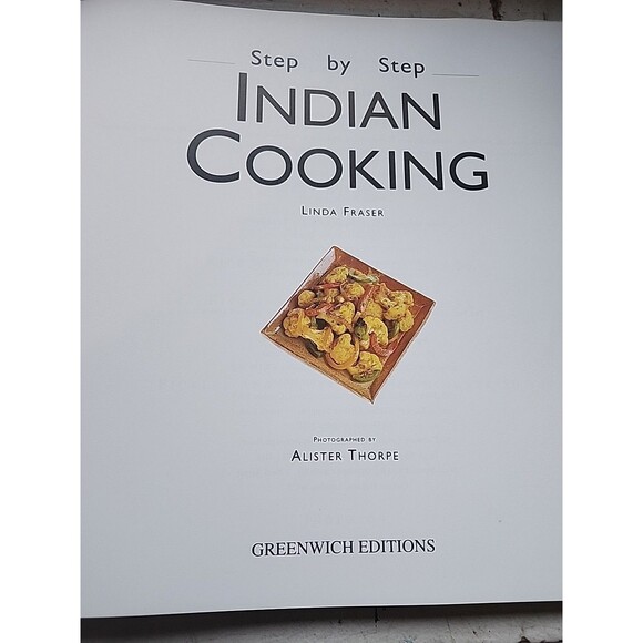 Step By Step Indian Cooking by Linda Fraser  1990 HCDJ Illustrated - Picture 7 of 16